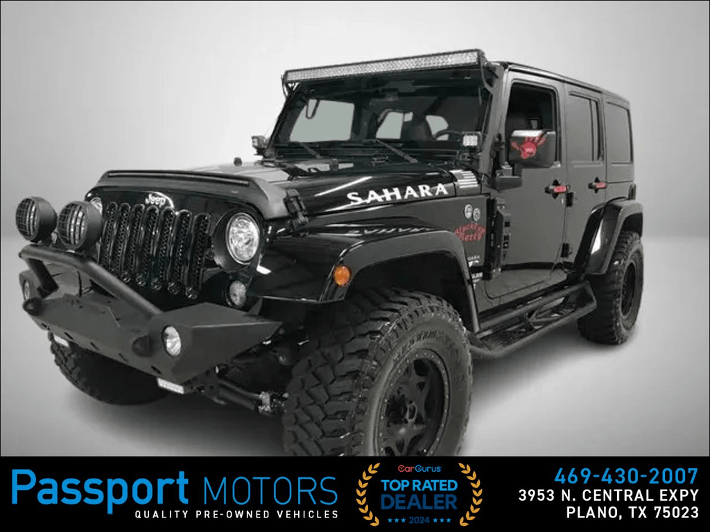 2017 JEEP WRANGLER UNLIMITED for sale in PLANO