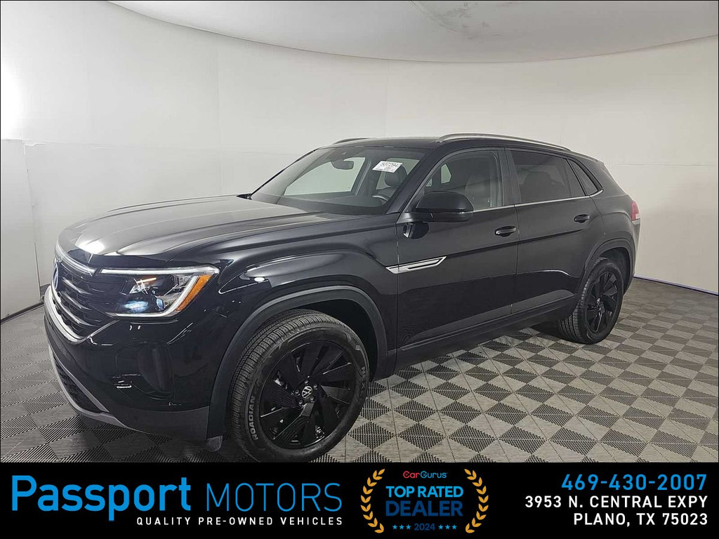 2025 VOLKSWAGEN ATLAS CROSS SPORT/SE TECH/PANORAMIC ROOF/20" BLACK WHEELS for sale in PLANO