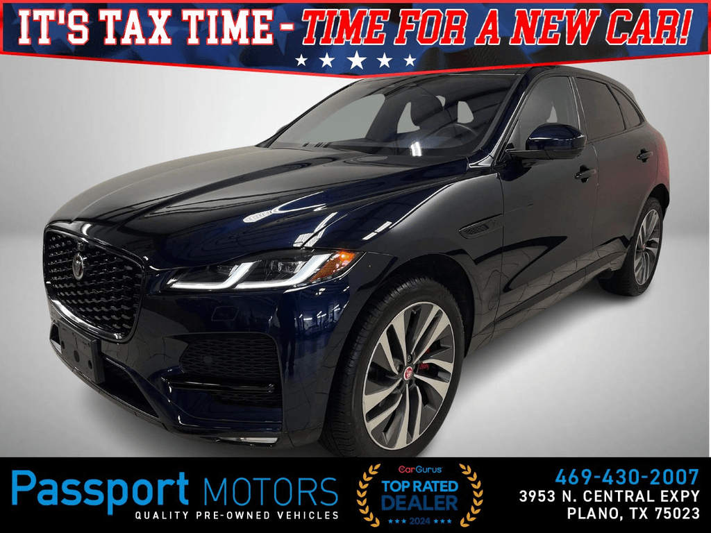 2021 JAGUAR F-PACE for sale in PLANO