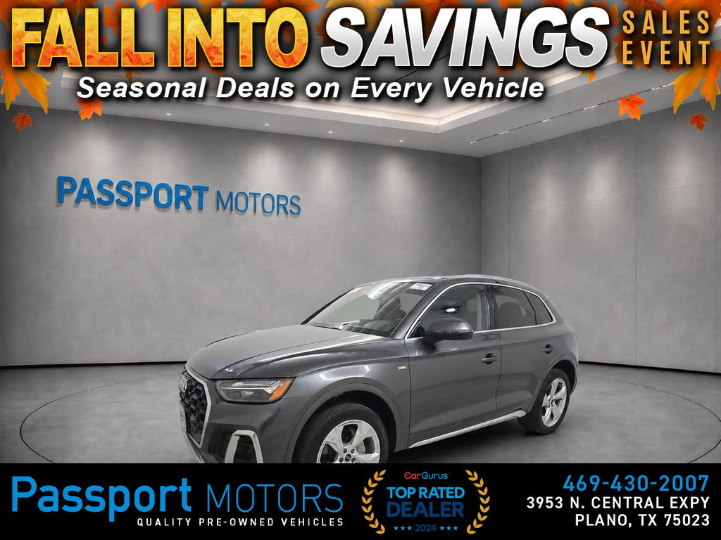 2023 AUDI Q5/S LINE/PREMIUM PLUS /19"WHEELS/VENTILATED SEATS for sale in PLANO