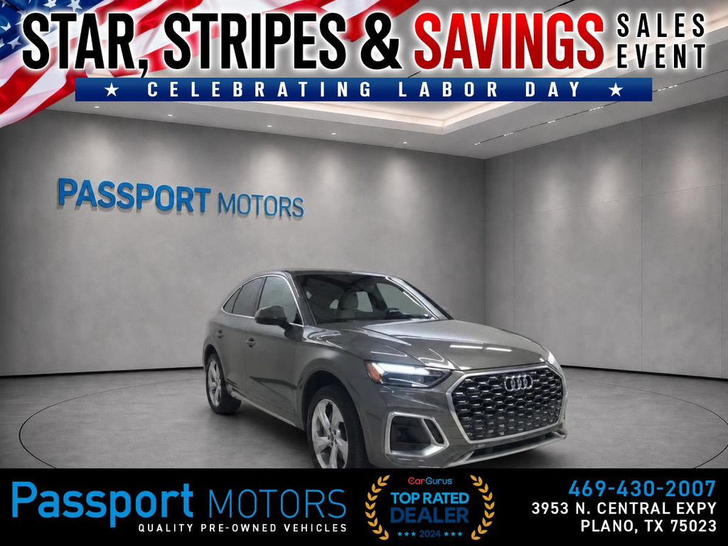 2023 AUDI Q5 SPORTBACK/PREMIUM PLUS/NAV PKG/COOLING SEATS/20" WHEELS for sale in PLANO
