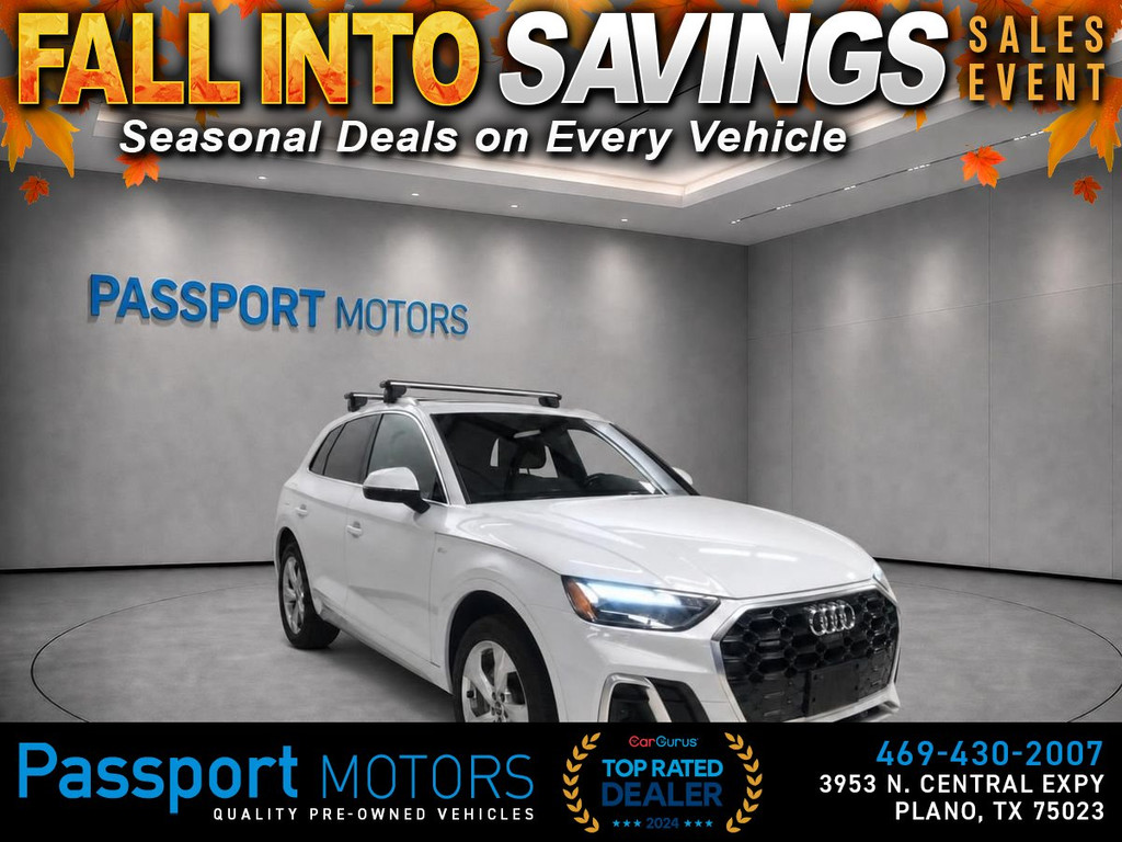 2023 AUDI Q5/PREMIUM PLUS PKG/20" SPORT WHEELS/BANG&OLUFSEN SOUND for sale in PLANO