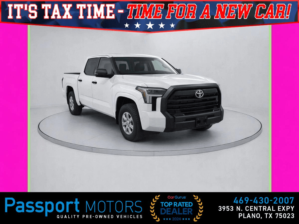 2025 TOYOTA TUNDRA CREWMAX for sale in PLANO