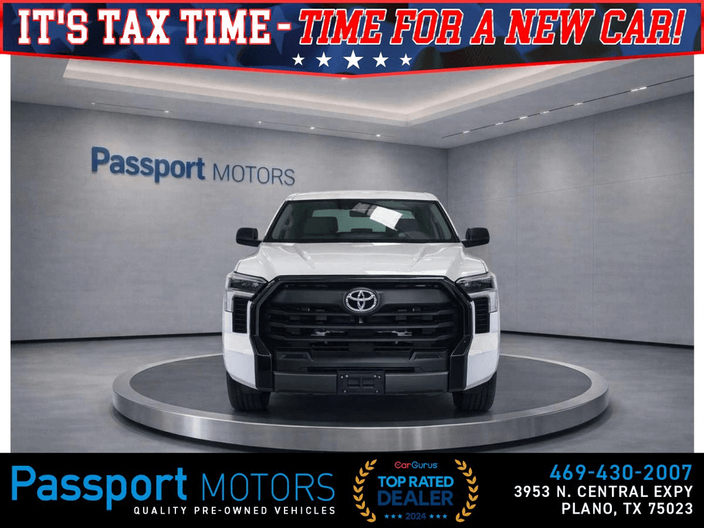 2025 TOYOTA TUNDRA CREWMAX/UP GRADED BLACK OUT WHEELS for sale in PLANO