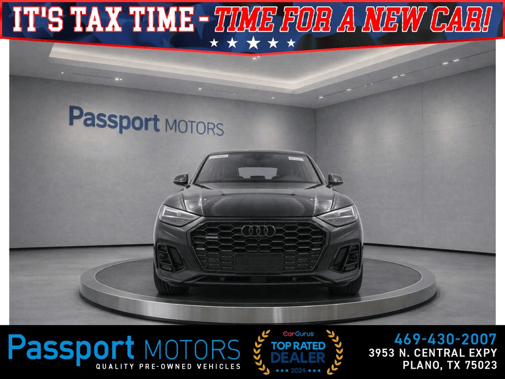 2023 AUDI Q5 SPORTBACK/BLACK OPTIC/21" SPORT WHEELS/PREMIUM PLUS for sale in PLANO