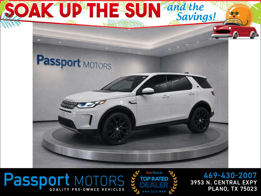 2021 LAND ROVER DISCOVERY SPORT/HEADS UP DISPLAY/PNAO ROOF/BLACK OUT WHEELS for sale in PLANO