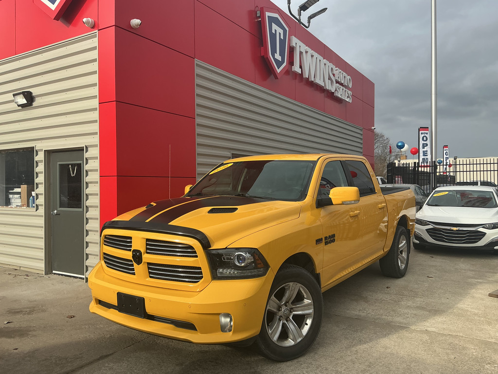 2016 RAM 1500 CREW CAB for sale in DETROIT