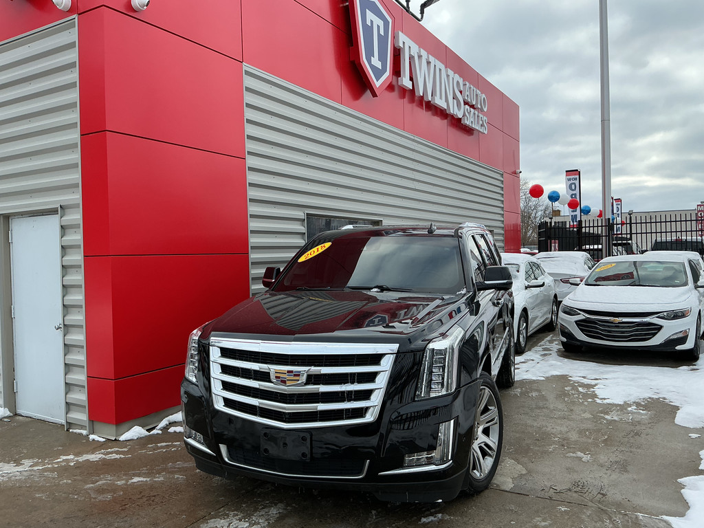 2018 CADILLAC ESCALADE for sale in DETROIT
