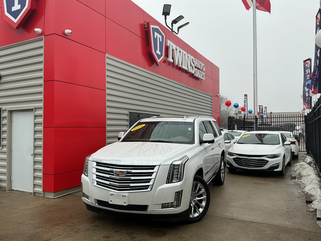 2018 CADILLAC ESCALADE for sale in DETROIT