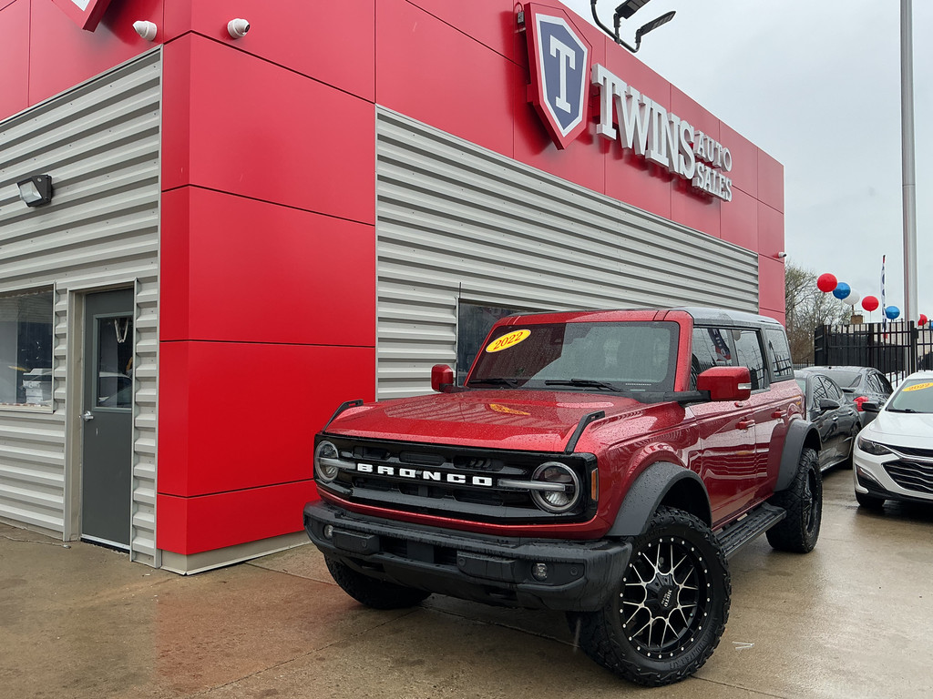 2022 FORD BRONCO for sale in DETROIT