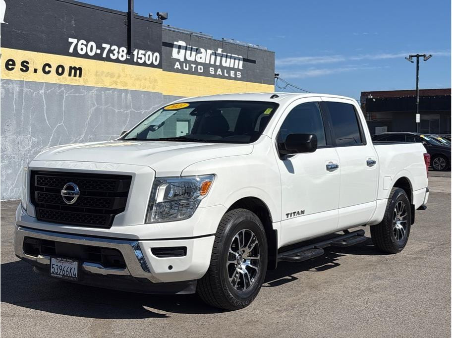 2021 NISSAN TITAN CREW CAB for sale in INDIO