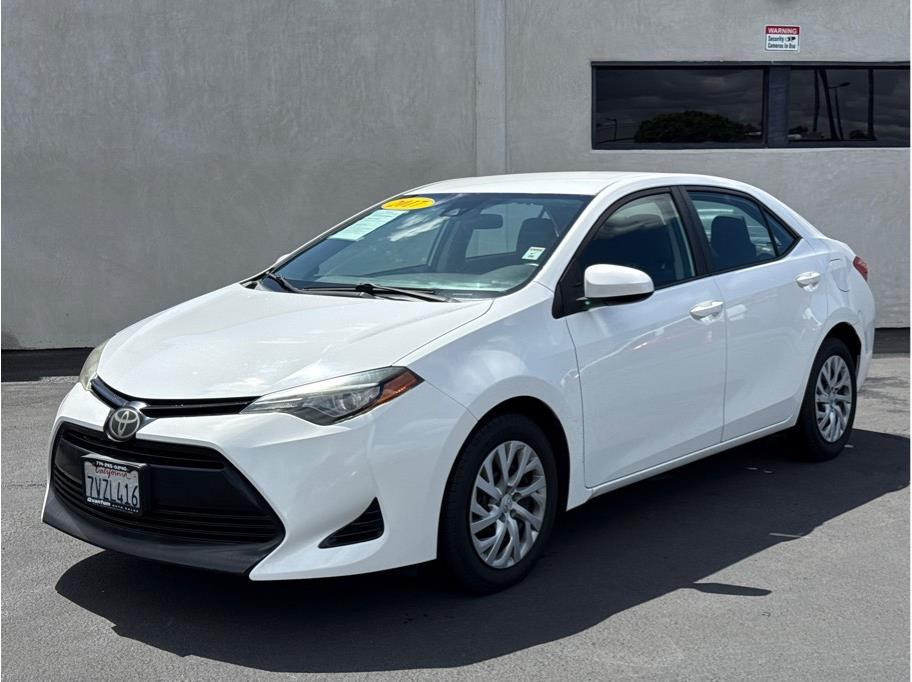 2017 TOYOTA COROLLA for sale in INDIO