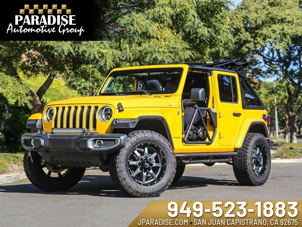 2019 JEEP WRANGLER UNLIMITED for sale in SAN JUAN CAPISTRANO