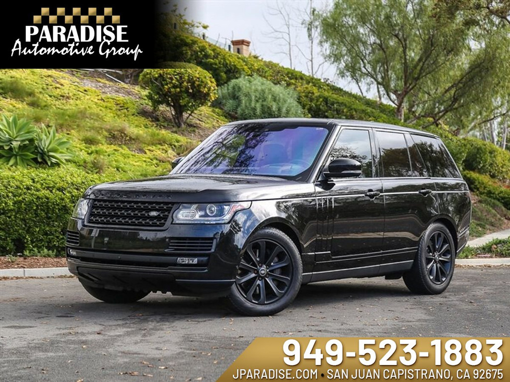 2017 LAND ROVER RANGE ROVER for sale in SAN JUAN CAPISTRANO