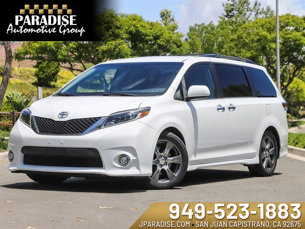 2017 TOYOTA SIENNA for sale in SAN JUAN CAPISTRANO