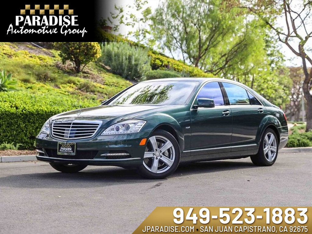 2012 MERCEDES-BENZ S-CLASS for sale in SAN JUAN CAPISTRANO