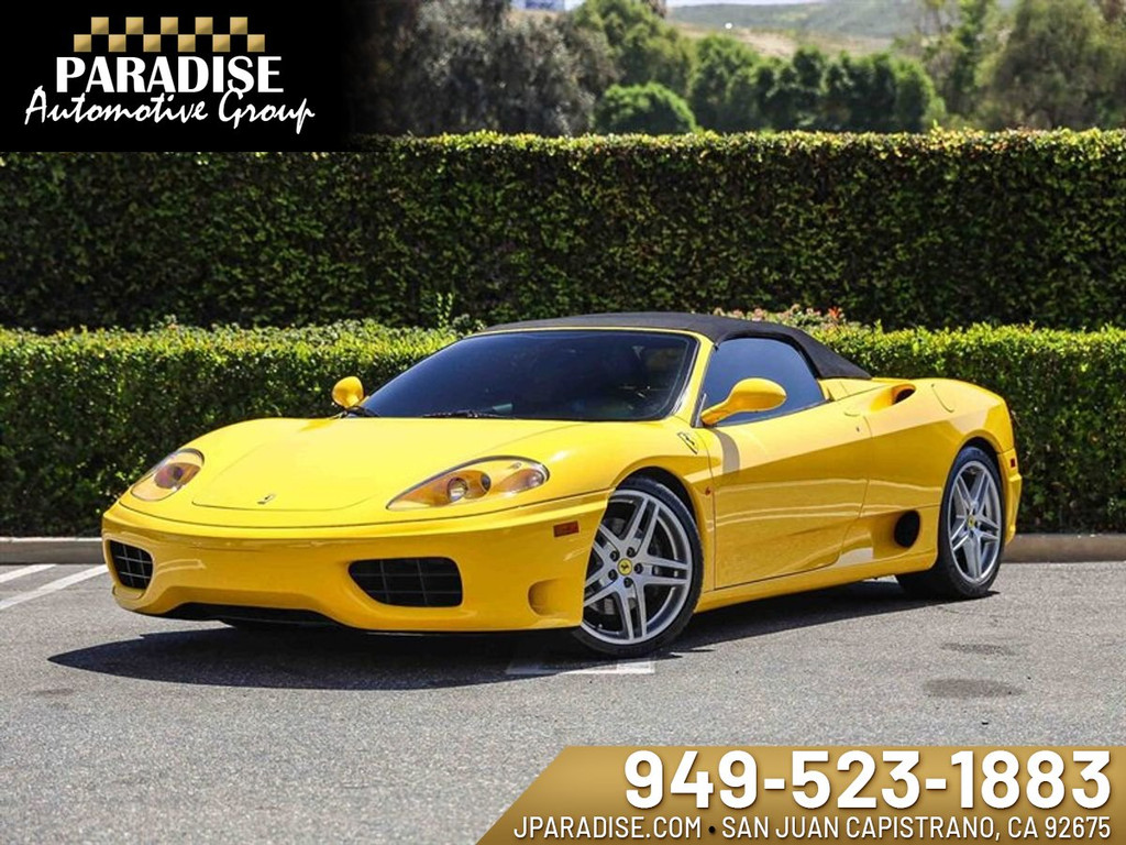 2001 FERRARI 360 SPIDER for sale in SAN JUAN CAPISTRANO