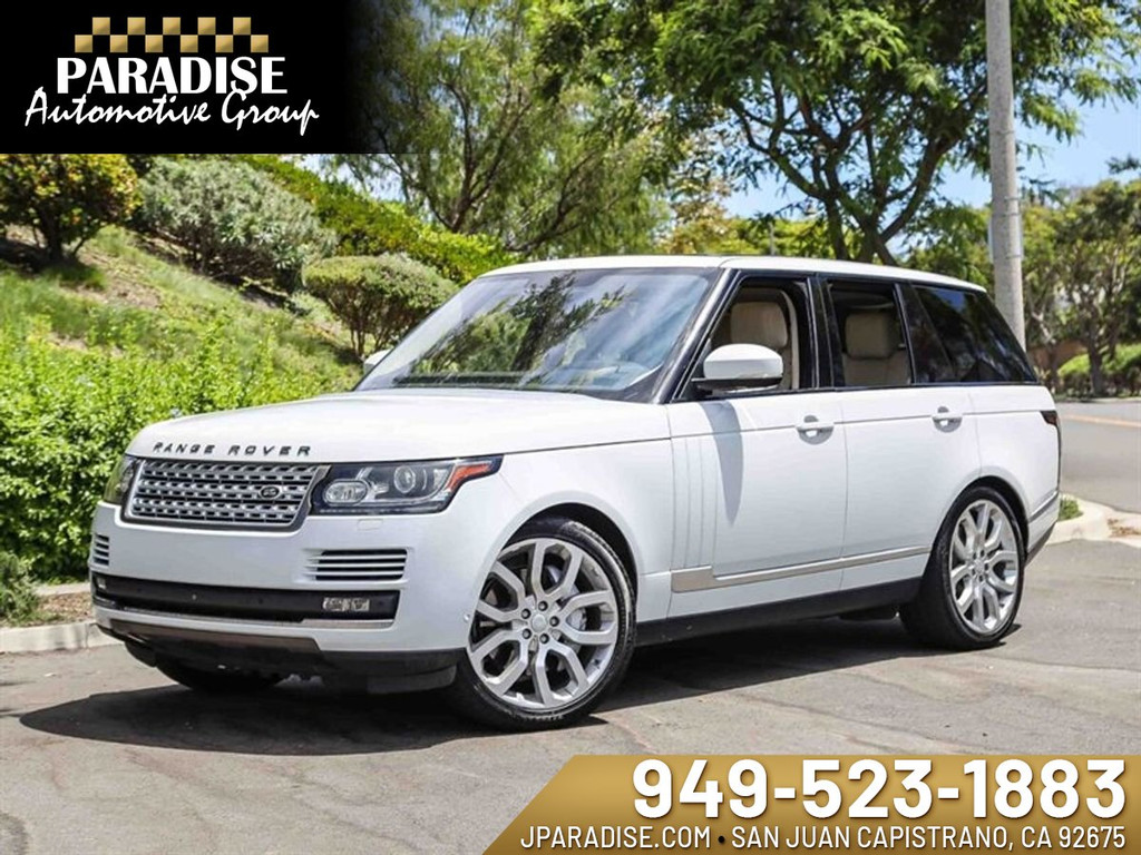 2016 LAND ROVER RANGE ROVER for sale in SAN JUAN CAPISTRANO