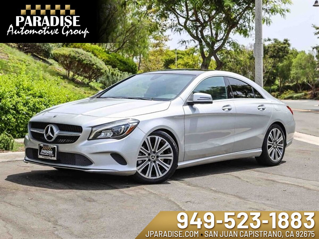 2018 MERCEDES-BENZ CLA for sale in SAN JUAN CAPISTRANO
