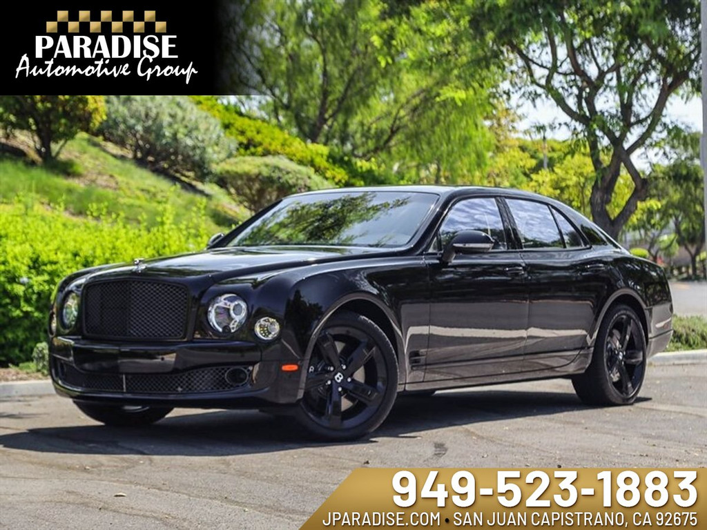 2016 BENTLEY MULSANNE for sale in SAN JUAN CAPISTRANO