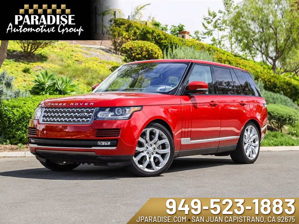 2016 LAND ROVER RANGE ROVER for sale in SAN JUAN CAPISTRANO