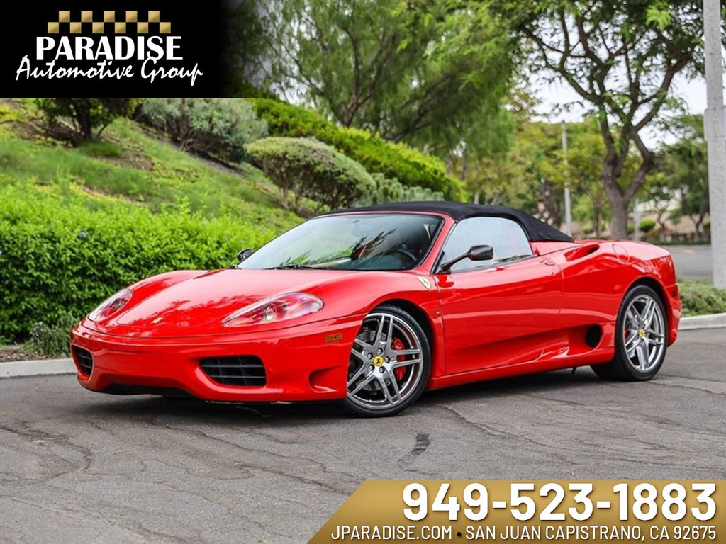 2002 FERRARI 360 SPIDER for sale in SAN JUAN CAPISTRANO