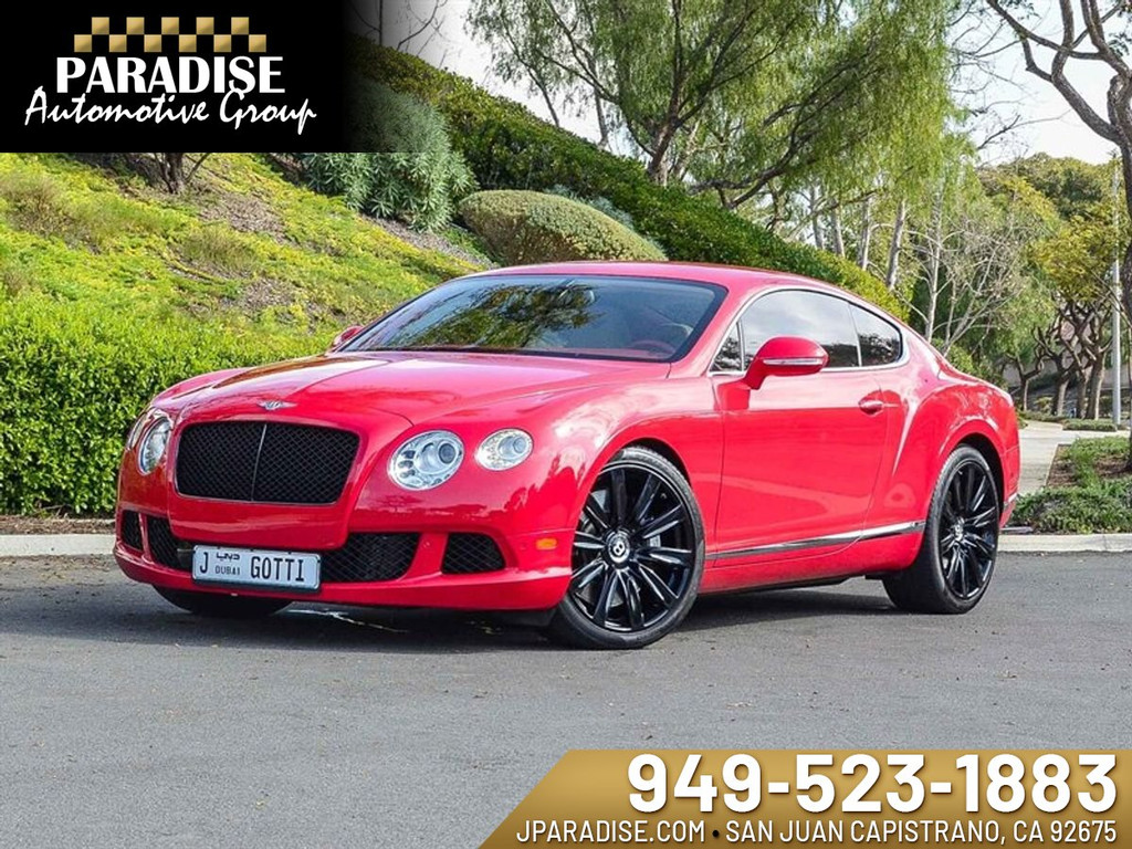 2013 BENTLEY CONTINENTAL for sale in SAN JUAN CAPISTRANO