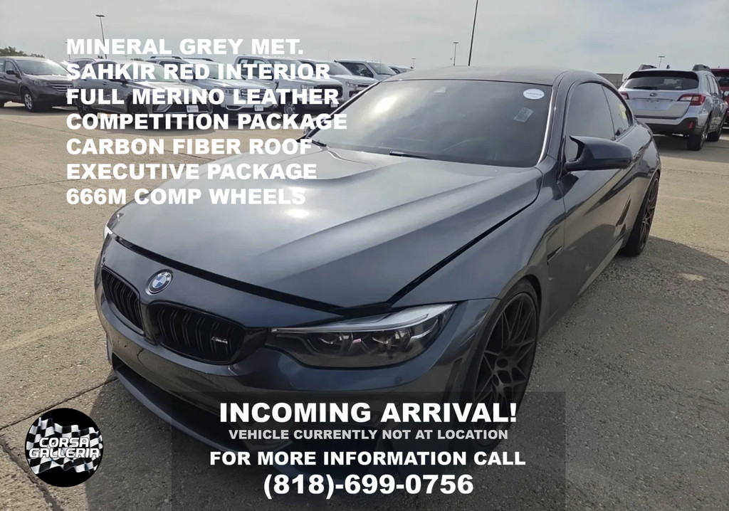 2018 BMW M4 for sale in BURBANK