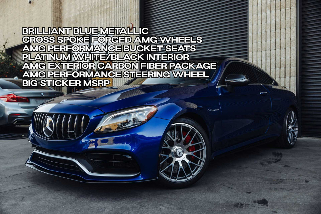 2020 MERCEDES-BENZ MERCEDES-AMG C-CLASS for sale in BURBANK