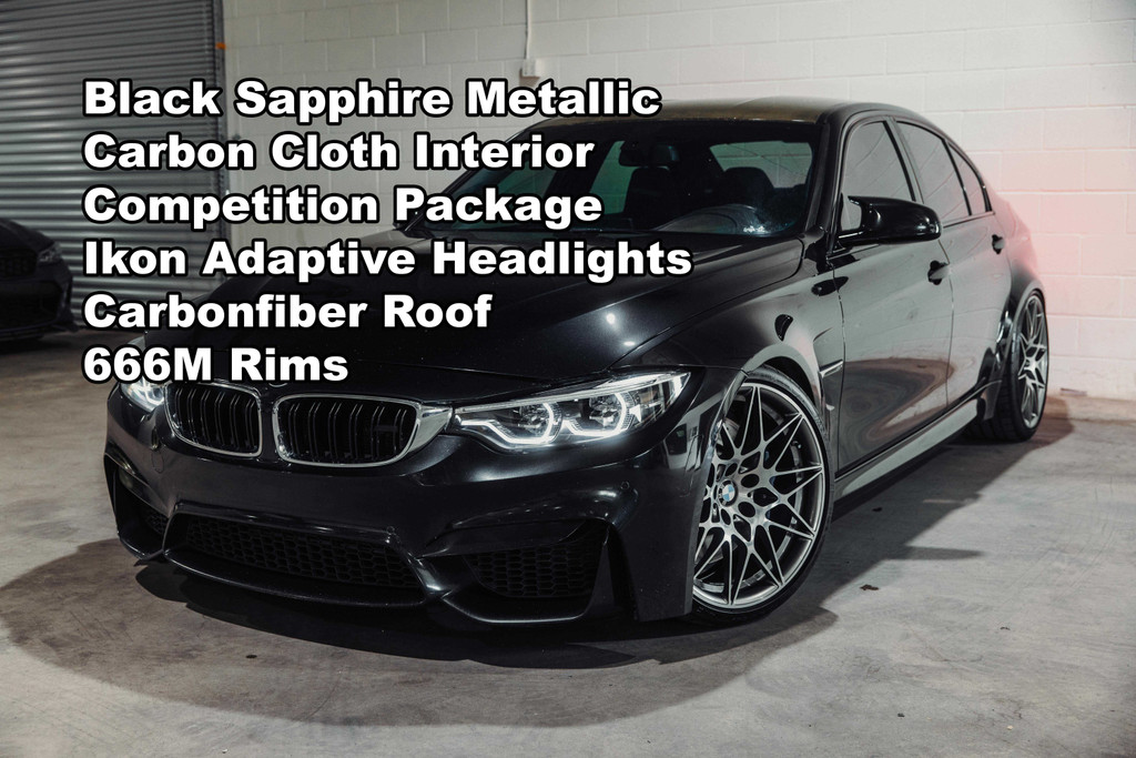 2018 BMW M3 for sale in BURBANK