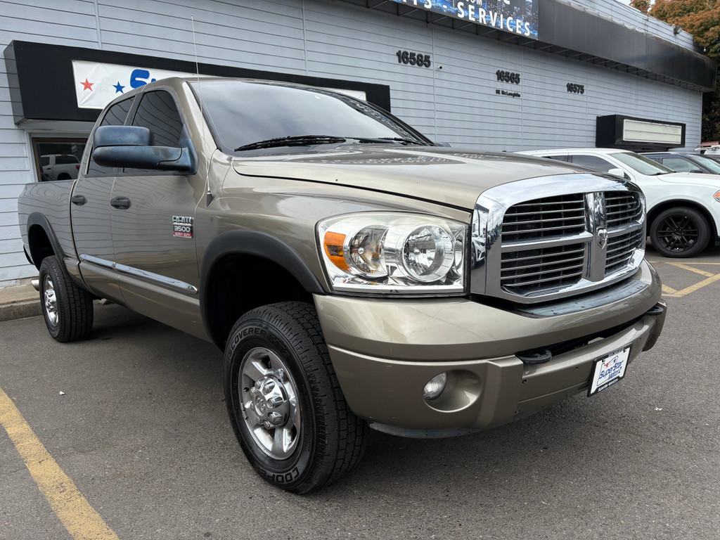 2007 DODGE RAM 3500 QUAD CAB for sale in MILWAUKIE