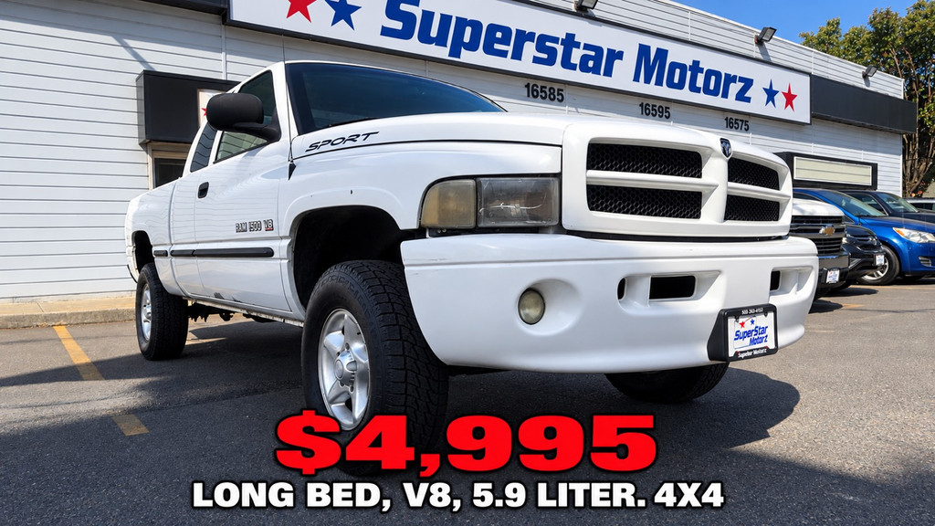 2000 DODGE RAM 1500 QUAD CAB for sale in MILWAUKIE
