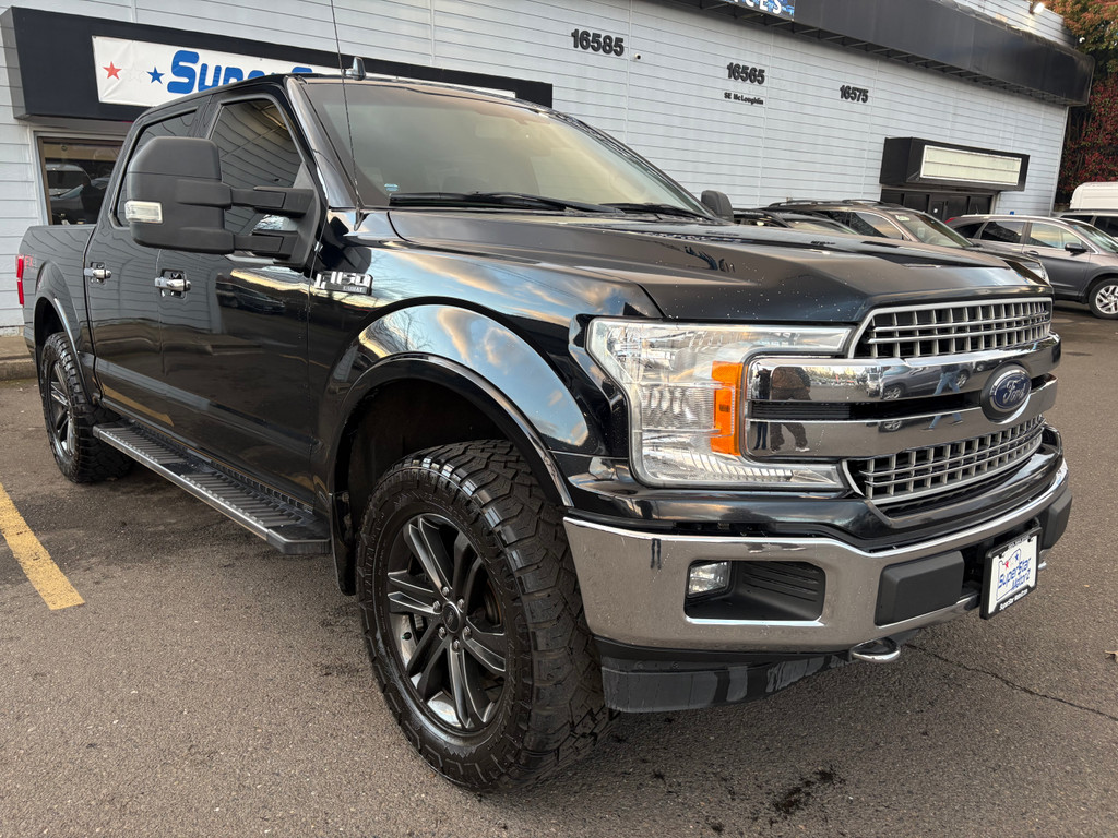 2018 FORD F150 SUPERCREW CAB for sale in MILWAUKIE