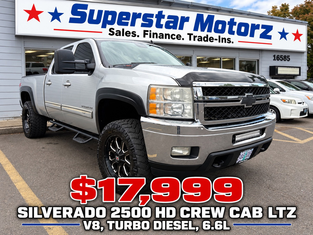 2011 CHEVROLET SILVERADO 2500 HD CREW CAB for sale in MILWAUKIE