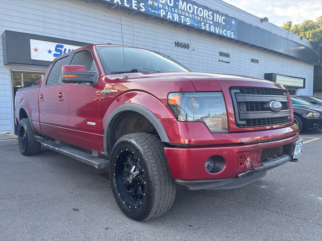 2013 FORD F150 SUPERCREW CAB for sale in MILWAUKIE