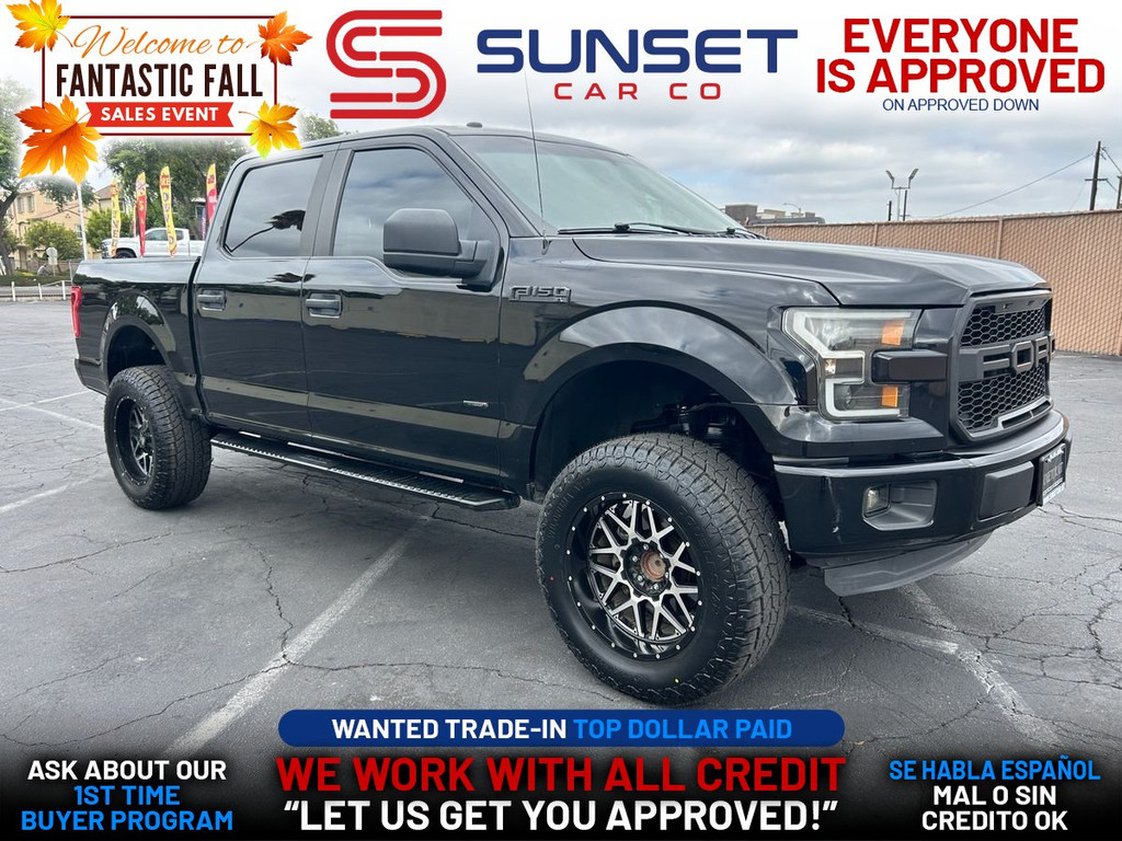 2017 FORD F150 SUPERCREW CAB for sale in SANTA ANA