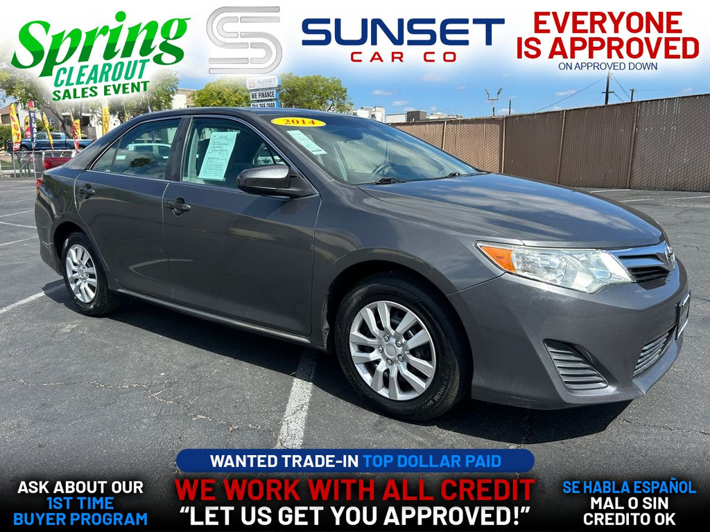 2014 TOYOTA CAMRY for sale in SANTA ANA