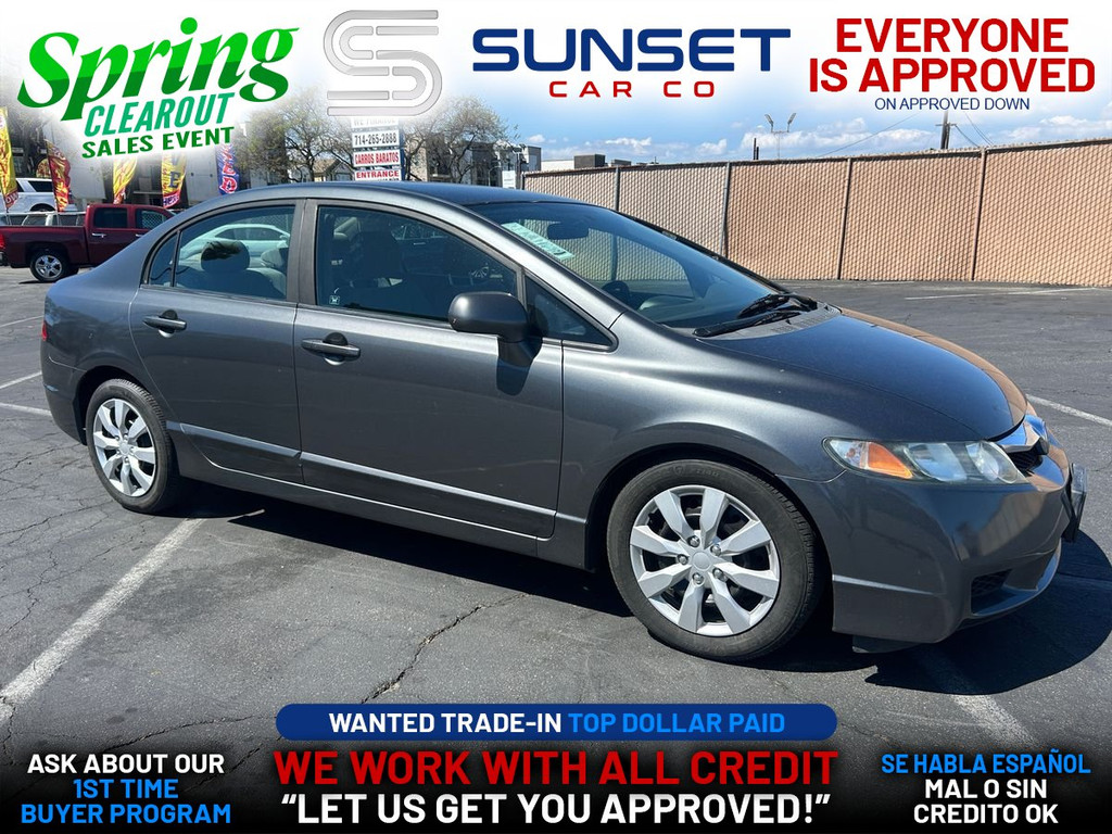 2009 HONDA CIVIC for sale in SANTA ANA