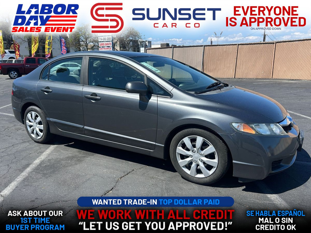 2009 HONDA CIVIC for sale in SANTA ANA