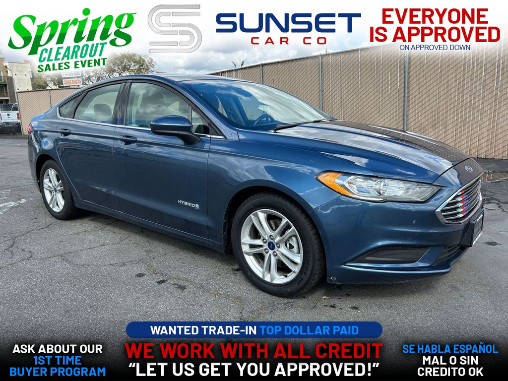 2018 FORD FUSION for sale in SANTA ANA