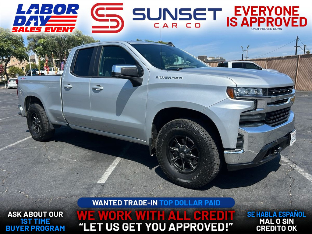 2020 CHEVROLET SILVERADO 1500 DOUBLE CAB for sale in SANTA ANA