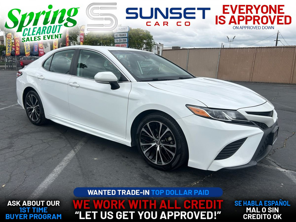 2020 TOYOTA CAMRY for sale in SANTA ANA