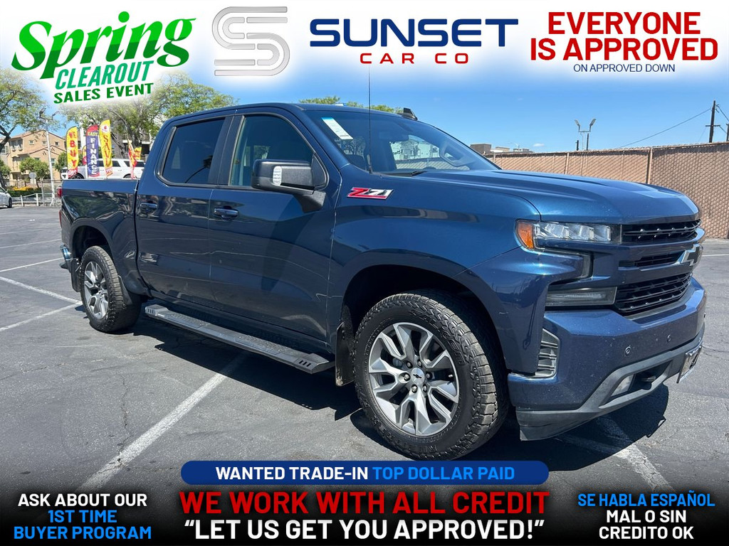2019 CHEVROLET SILVERADO 1500 CREW CAB for sale in SANTA ANA
