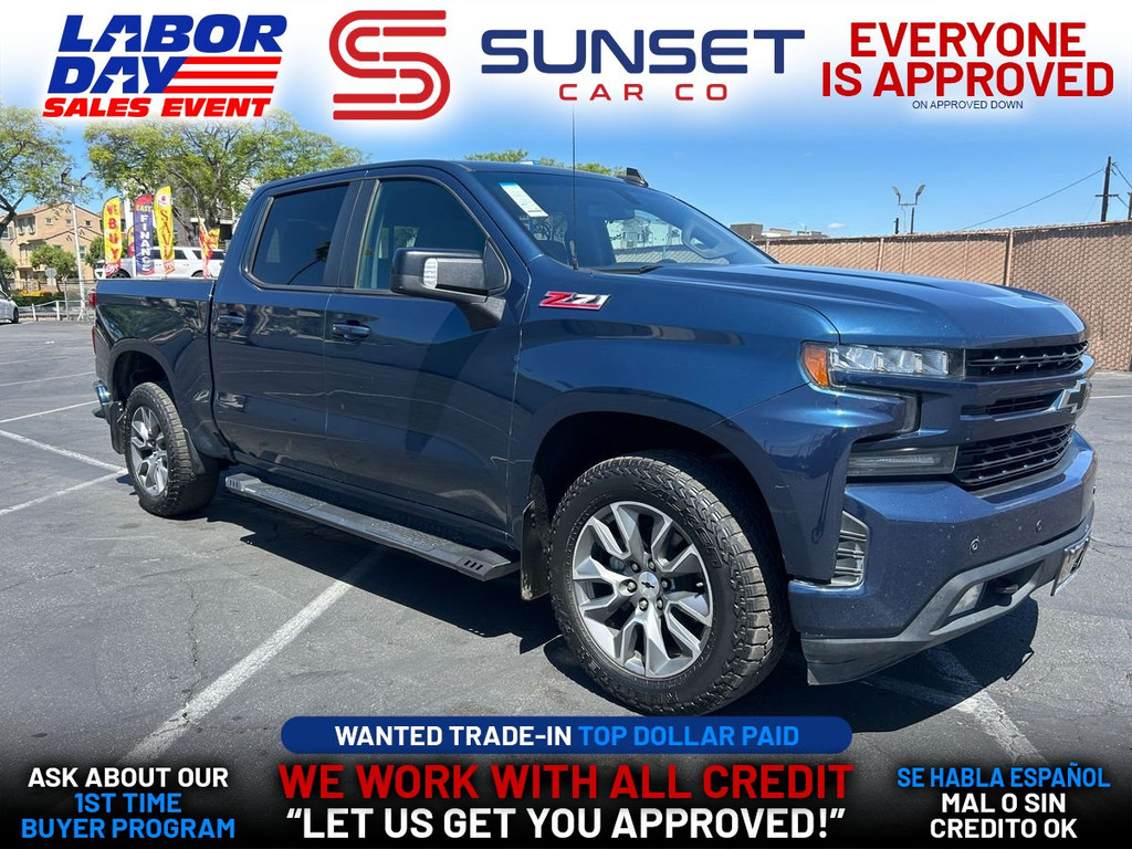 2019 CHEVROLET SILVERADO 1500 CREW CAB for sale in SANTA ANA