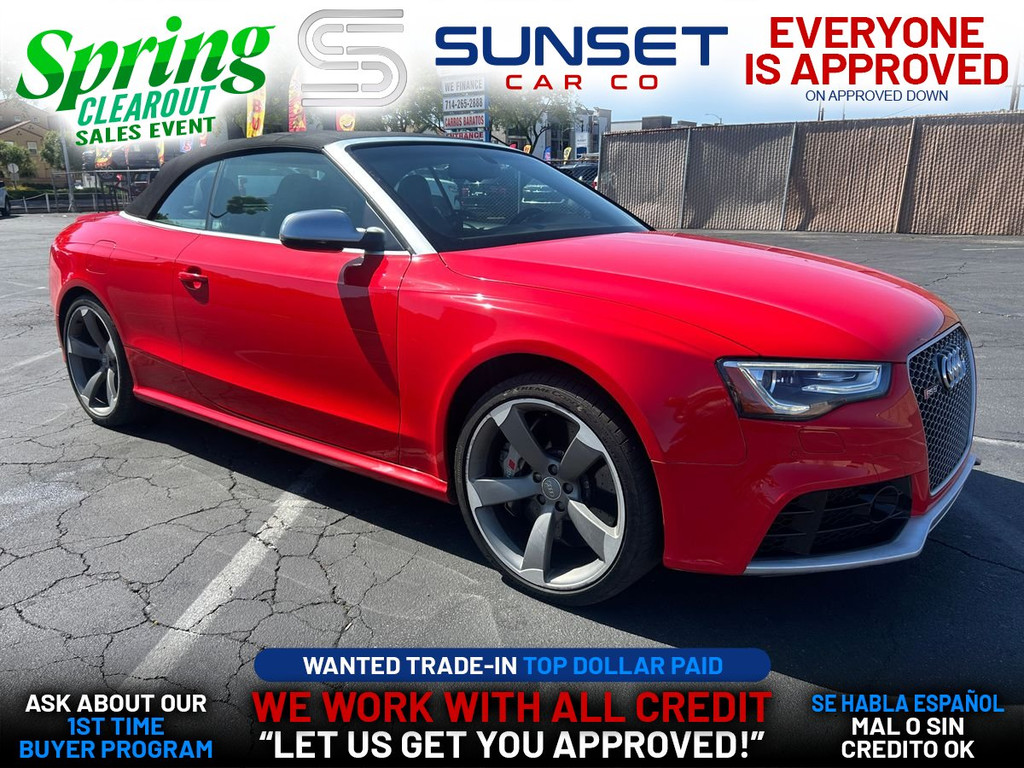 2013 AUDI RS 5 for sale in SANTA ANA