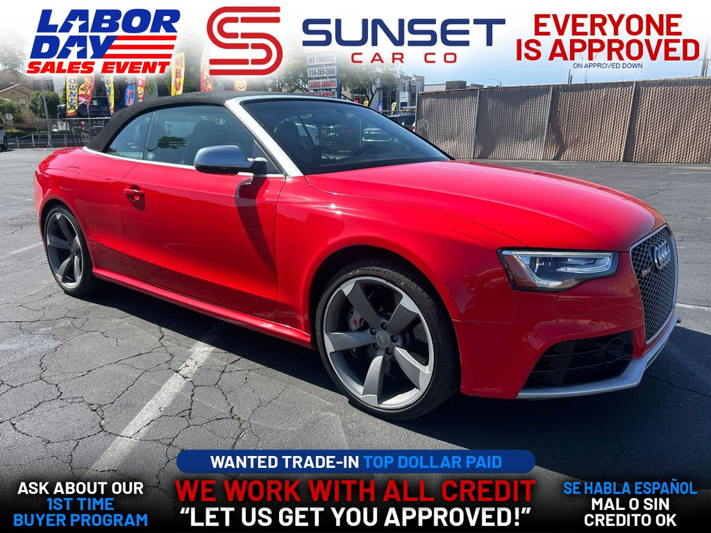 2013 AUDI RS 5 for sale in SANTA ANA