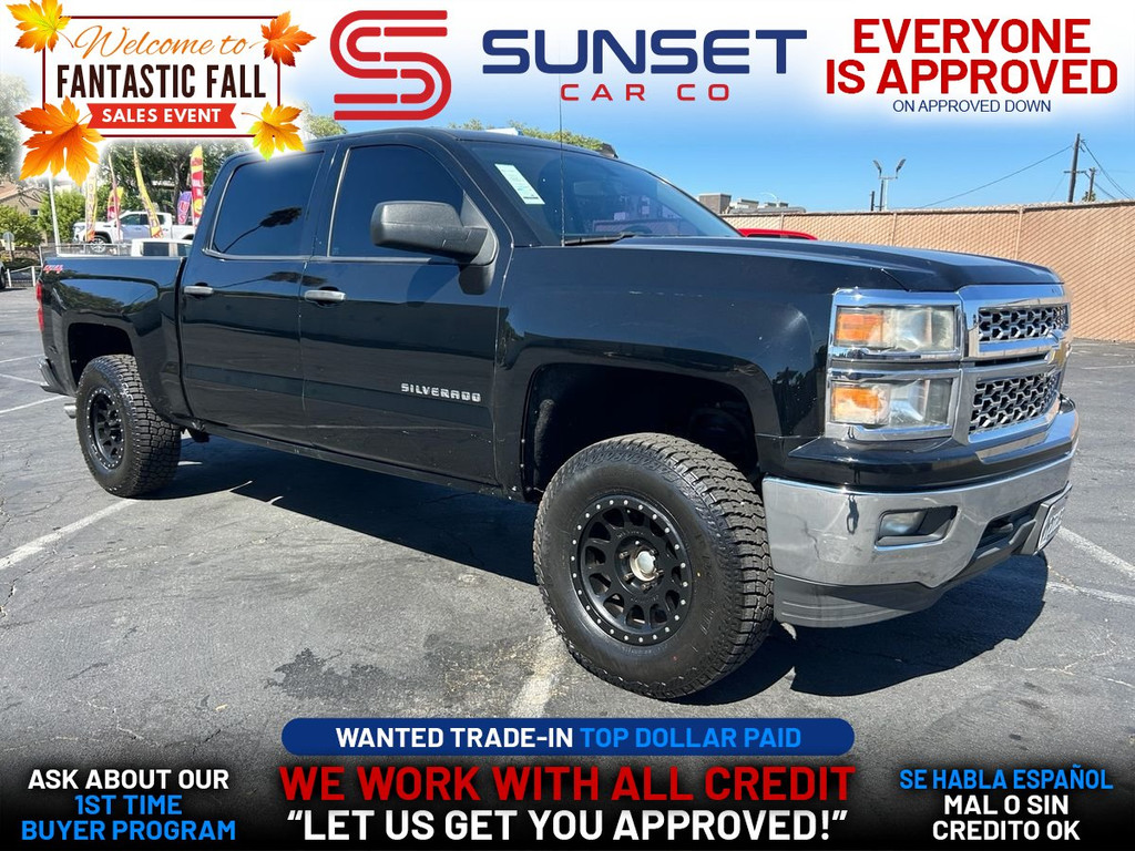 2014 CHEVROLET SILVERADO 1500 CREW CAB for sale in SANTA ANA