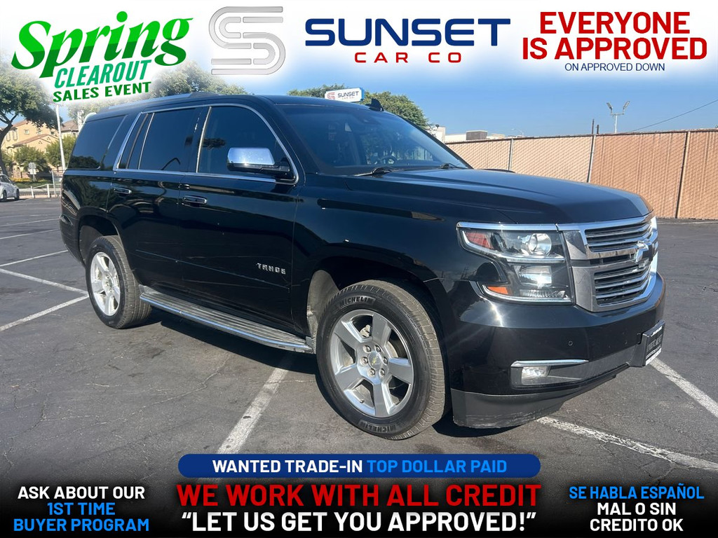 2017 CHEVROLET TAHOE for sale in SANTA ANA