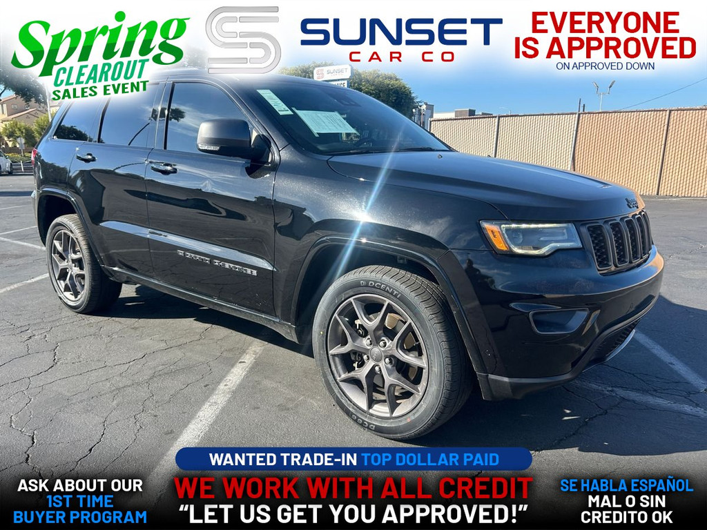 2021 JEEP GRAND CHEROKEE for sale in SANTA ANA