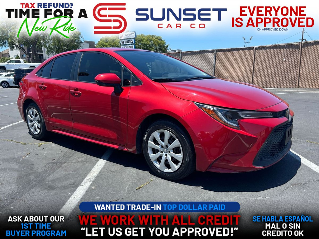 2021 TOYOTA COROLLA for sale in SANTA ANA
